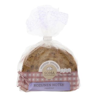 Roggebrood rozijnen noten Pak 400 gram