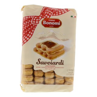 Ladyfingers savoiardi Stuk 500 gram