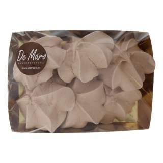 Merengue middel choco Bakje 6 stuks x 18,33 gram