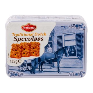 Hellema Gewürzspekulatius Geschenkdose (135g Dose)