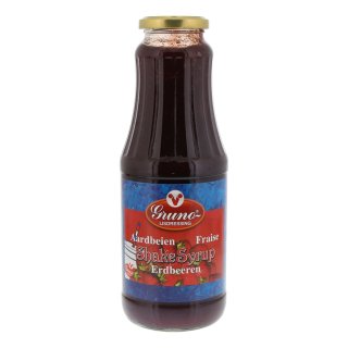 IJsdressing aardbeien shake syrup Fles 99 cl