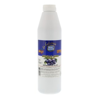 Mega topping bosbessen knijpfles Fles 1 kilo