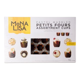 Chocolade cups Bak 38 stuks x 8,68 gram