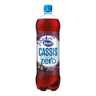 Casis zero 6 petflessen x 1,25 liter