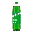 Green punch 6 petflessen x 1,5 liter