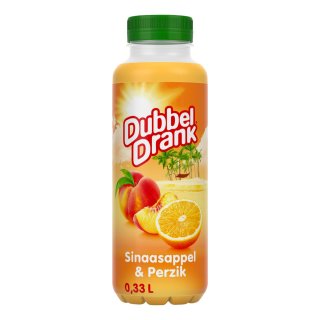 Sinaasappelperzik 6 petflesjes x 33 cl