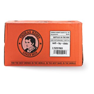 Ginger beer 24 flesjes x 20 cl