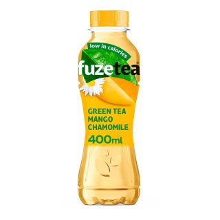 Green tea mango chamomile pet 12 petflesjes x 40 cl