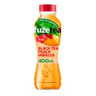 Peach hibiscus 12 petflesjes x 40 cl