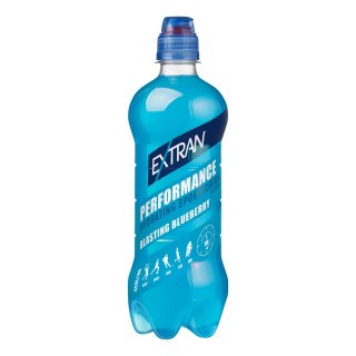 Performance blueberry 6 petflesjes x 50 cl