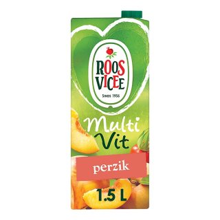 Multivit perzik 8 pakken x 1,5 liter