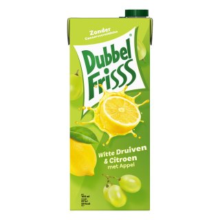 Witte druif citroen 8 pakken x 1,5 liter