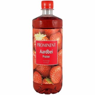 Limonadesirup Erdbeere, 80% (6x750ml Flasche)