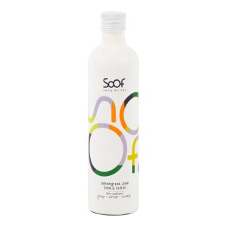 Siroop Pear, lime lemon Flesje 34 cl
