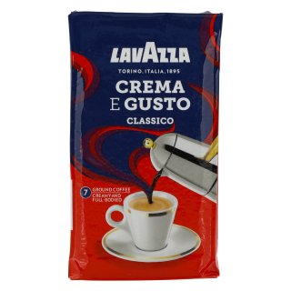 Gemalen koffie crema e gusto 4 pakken x 250 gram