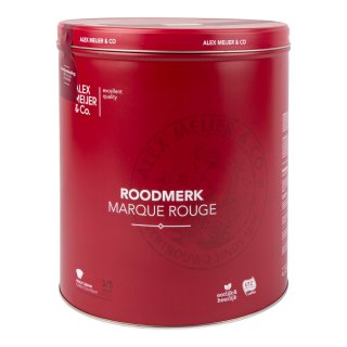 Roodmerk gemalen koffie standaardmaling Blik 5 kilo