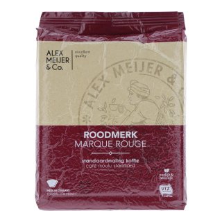 Roodmerk gemalen koffie standaardmaling Pak 1,5 kilo