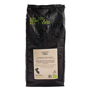 Espressobonen aymara peru Zak 1 kilo