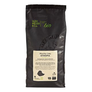 Ethiopië koffiebonen biologishe espressobonen Zak 1 kilo