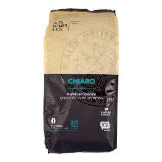 Koffiebonen chiaro mild espresso Zak 1 kilo