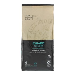 Koffiebonen chiaro mild espresso , FT Zak 1 kilo