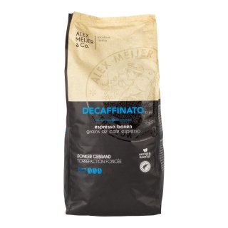 Koffiebonen decaffinato espresso Zak 1 kilo