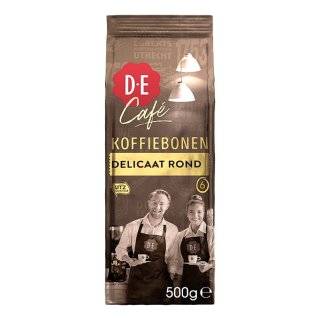 Koffiebonen delicaat rond Pak 500 gram
