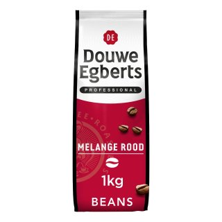 Koffiebonen melange rood Pak 1 kilo