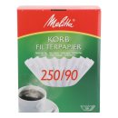 Korffilterpapier 250/ 90 mm Pak 250 stuks