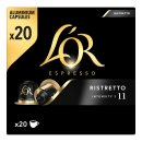 Espresso Ristretto Koffiecups Voordeelpak Doos 20 stuks