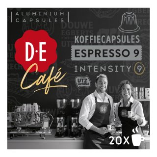 Koffie capsules espresso 20st Doos 104 gram