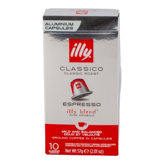 Koffie capsules espresso classic Doos 10 stuks x 5,7 gram