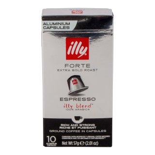 Koffie capsules espresso strong Doos 10 stuks x 5,7 gram