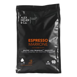 Koffiecapsules espresso marrone Stazak 30 stuks x 5 gram
