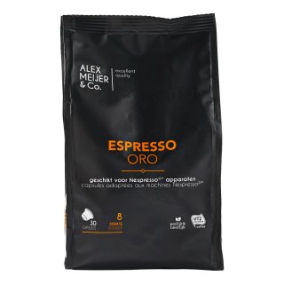 Koffiecapsules espresso oro Stazak 30 stuks x 5 gram