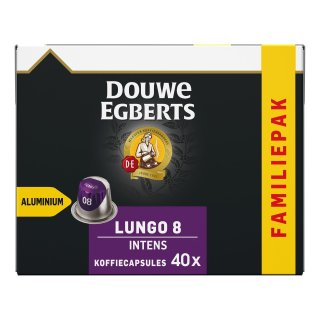 Lungo Intens Koffiecups Voordeelpak Doos 40 stuks x 5,2 gram