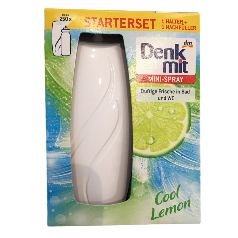 Denkmit Mini Spray Cool Lemon Duftige Frische in Bad & WC (15ml Start