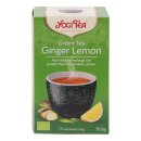 Green tea ginger-lemon, BIO Pakje 17 stuks x 1,8 gram