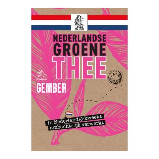 Groene thee gember Doos 13 stuks x 1,8 gram