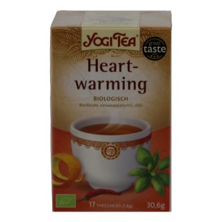 Heartwarming tea, BIO Pakje 17 zakjes x 1,8 gram