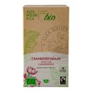 Thee groen cranberry, BIO-FT Pakje 20 stuks x 2 gram