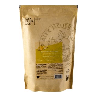Thee los groen-gember-citroen, FT Zak 400 gram