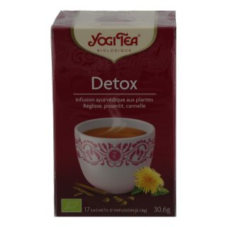 Detox tea, BIO Pakje 17 zakjes x 1,8 gram