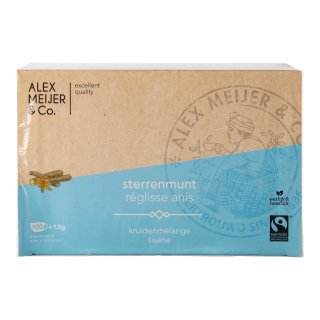 Thee sterrenmunt, FT Doos 100 stuks x 1,5 gram