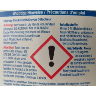 Dr. Beckmann Express Fleckenstift Sofort Hilfe für unterwegs 9ml (1St