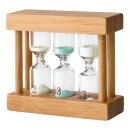 Bredemeijer Kleiner 3-facher Teatimer Sanduhr aus hellem...