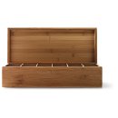 Theedoos Bamboe 12 vaks 37.5 x 15.5 x 10 cm Per stuk