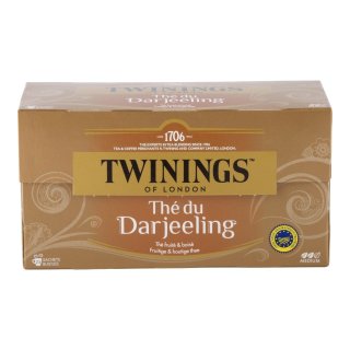 Darjeeling thee Pakje 25 zakjes x 2 gram