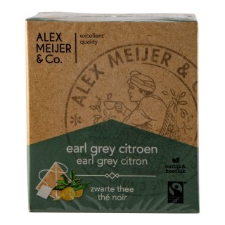 Thee earl grey-citroen, FT Pakje 32 gram