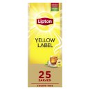 Thee yellow label Pakje 25 zakjes x 1,48 gram